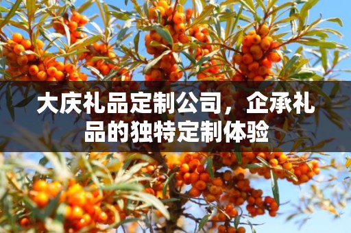 大庆礼品定制公司，企承礼品的独特定制体验